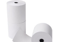 recibo termal Rolls de papel del cajero automático ISO9001 61gsm de los 75m 60g