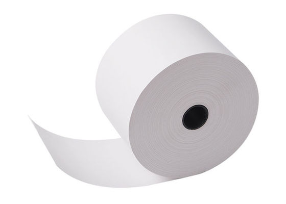 papel termal Rolls de la posición de la base 12m m plástica ISO9001 de 65g 57X40m m