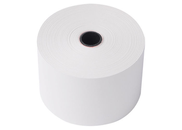 La base plástica madera pura de 3 pulgadas reduce 57m m x de papel termal Rolls impreso 40m m a pulpa